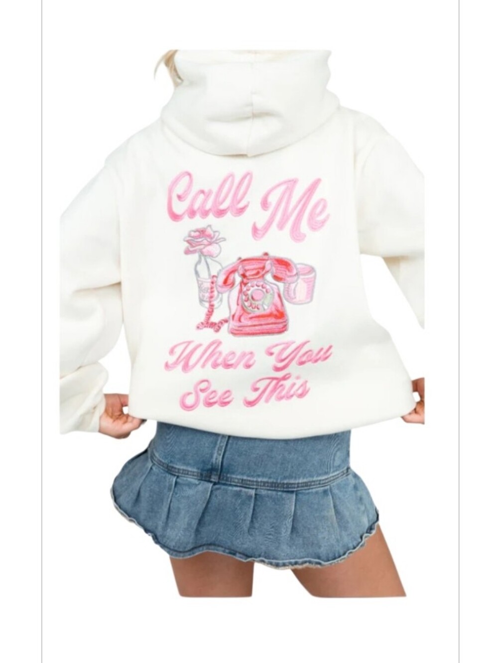 NWT. Happy Camper From Altar'd State "Call Me When You See This" Coquette